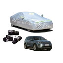 LandesRover車用ボディーカバー 型式専用カーカバー UVカット 裏起毛 防水防塵凍結防止 2本防風ベルト付け 2本防風ベルト付け ランドローバー ディ...