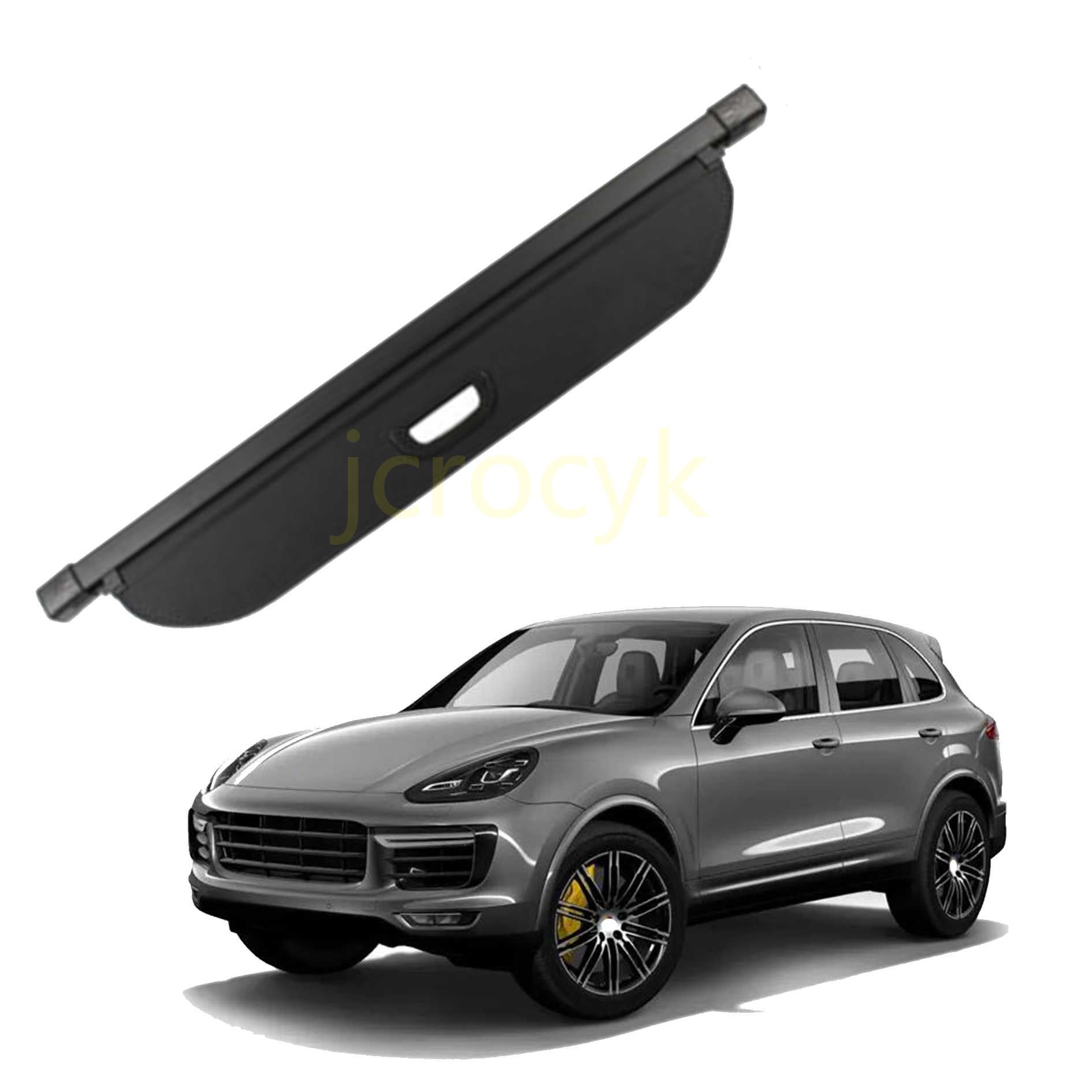 ポルシェ カイエンE3K30型 958型 専用トノカバー ロールシェード トランクカーテン 荷室整理 延長型 カ..