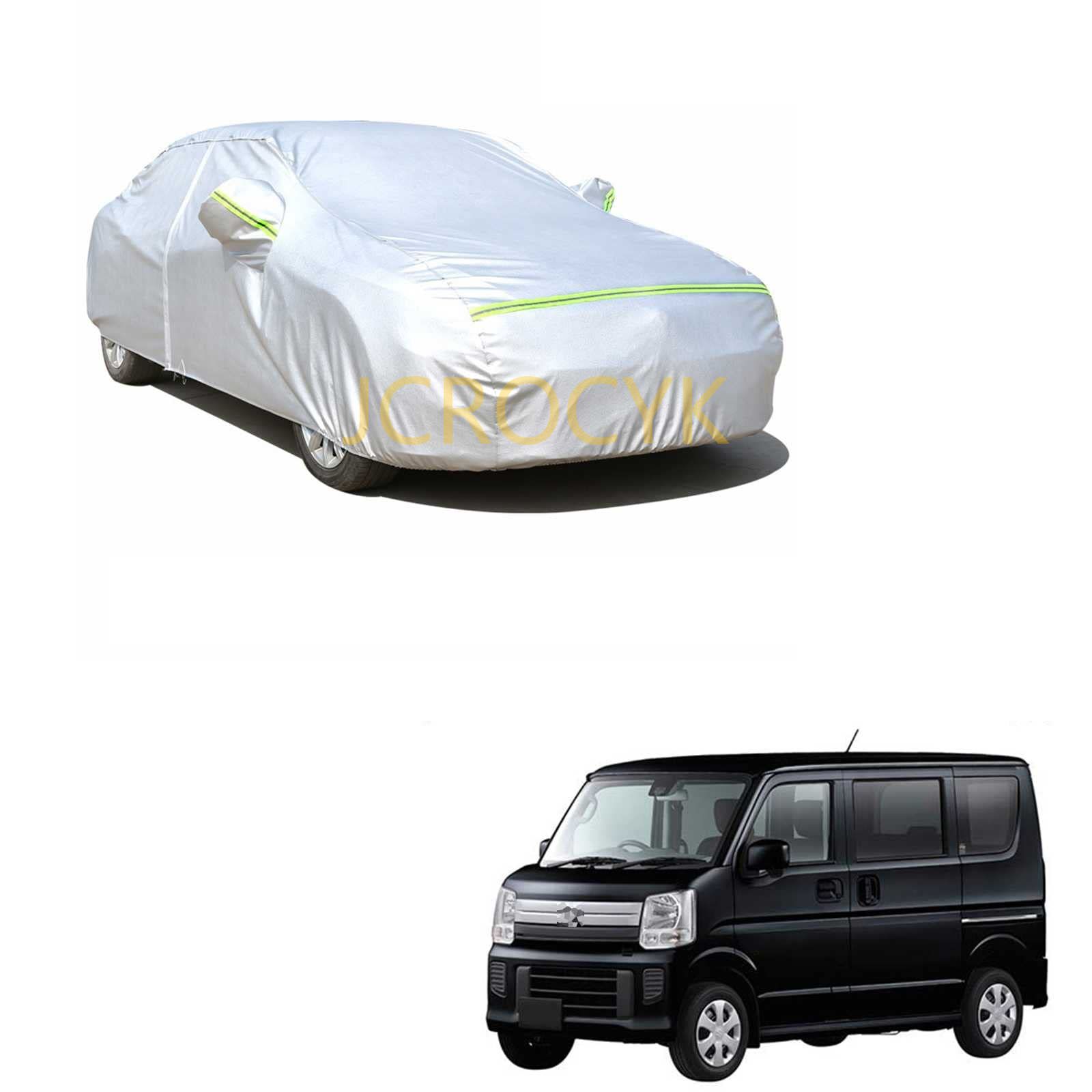 カーカバー スズキ エブリイワゴン DA17W DA17W改 2015年2月〜現行 専用カバー 純正 カーボディカバー 全天候型保護カーカバー UVカット 凍結防止カバー 防水 防塵 スクラッチ耐性 (収納袋付)