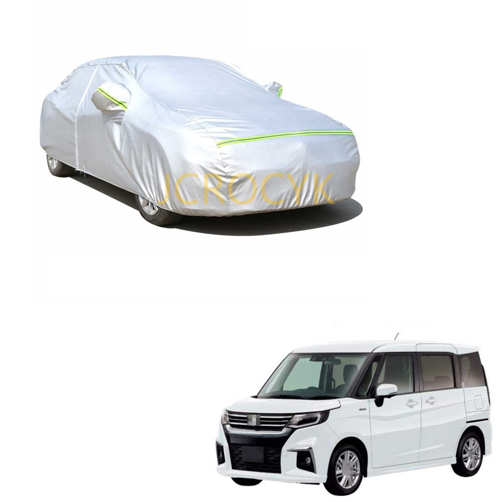 樂天商城 - カーカバー スズキ ソリオ MA27S MA37S 2020年12月〜現行 専用カバー 純正 カーボディカバー 全天候型保護カーカバー UVカット 凍結防止カバー 防水 防塵 スクラッチ耐性 (収納袋付)