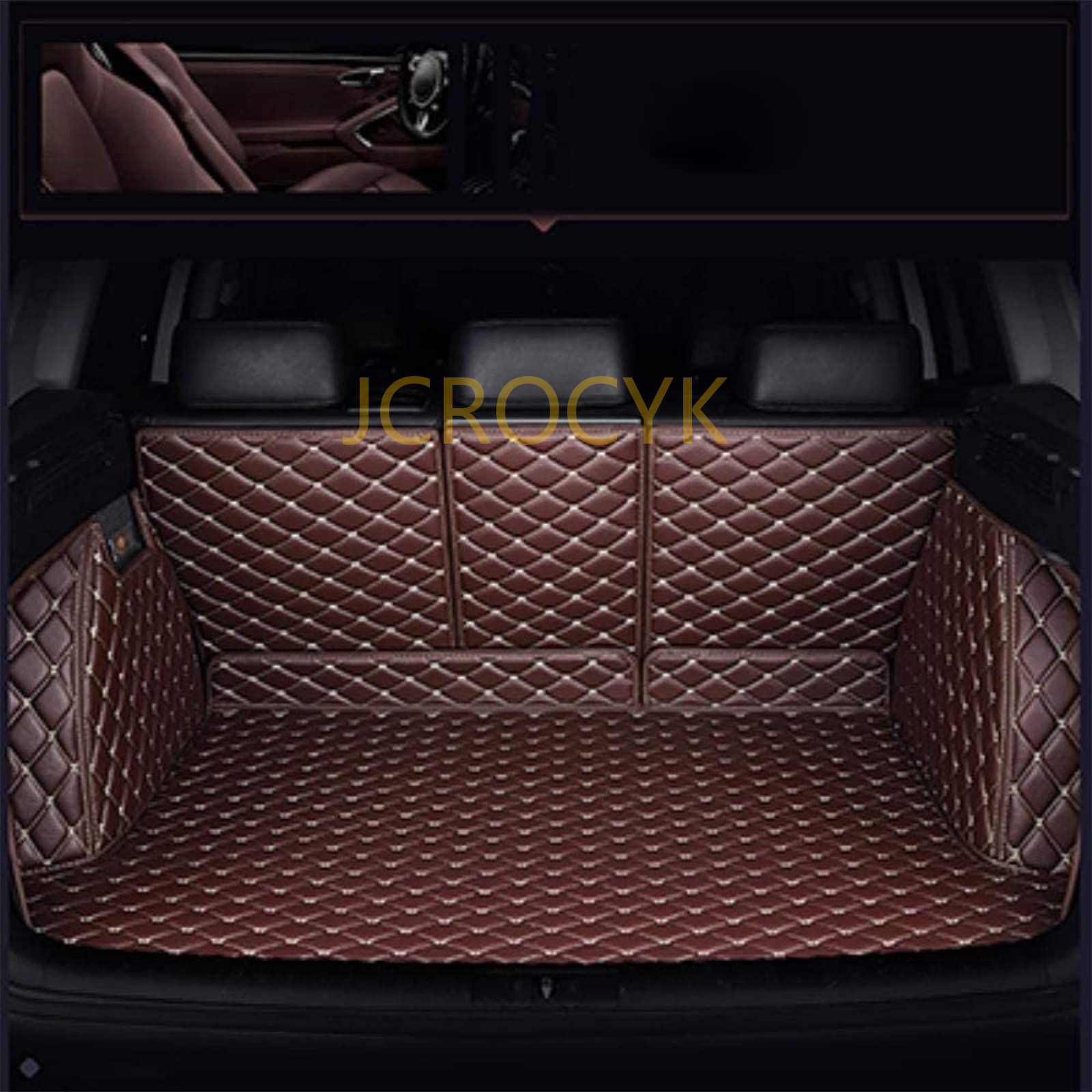 カスタム トランクマット スズキ エスクードSuzuki Escudo 2014-2017 XPE レザー ラゲッジマット全天候型防水防塵 ラゲージトレイ 水洗い可能 トランクマット 耐汚れ 荷台マット 耐久性のあるカーゴマット ラゲージマット 装着簡単