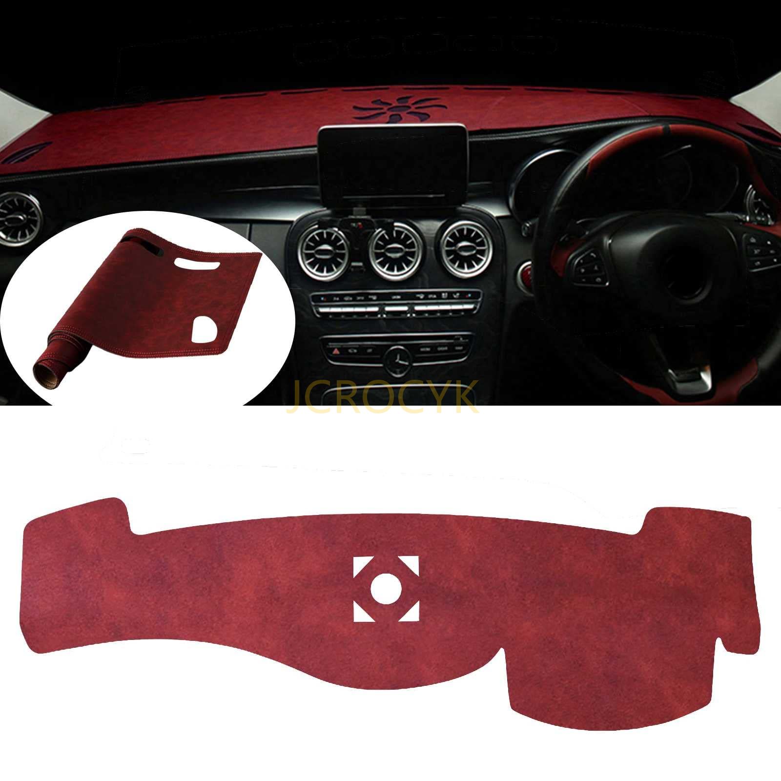 ダッシュボードマット 適合インフィニティG25 G35 G37 Q60 Q40 スカイライン V36 ダッシュボード 日焼け防止 マット ダッシュボードカバー 保護マット 車種専用設計 トセンターコンソール 内装パーツ インテリア アクセサリー 1Pセット【深海レザー素材】