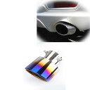 小型軽用 エキパイ ステンレス製 テールパイプ マフラー 38mmΦ-53mmΦに対応 汎用 マフラー カッター ダイハツ トール トヨタ ルーミー アクア ヤリス スズキ エブリィ テールスロート装飾アクセサリー 排気管 軽自動車 乗用車 外装パーツ