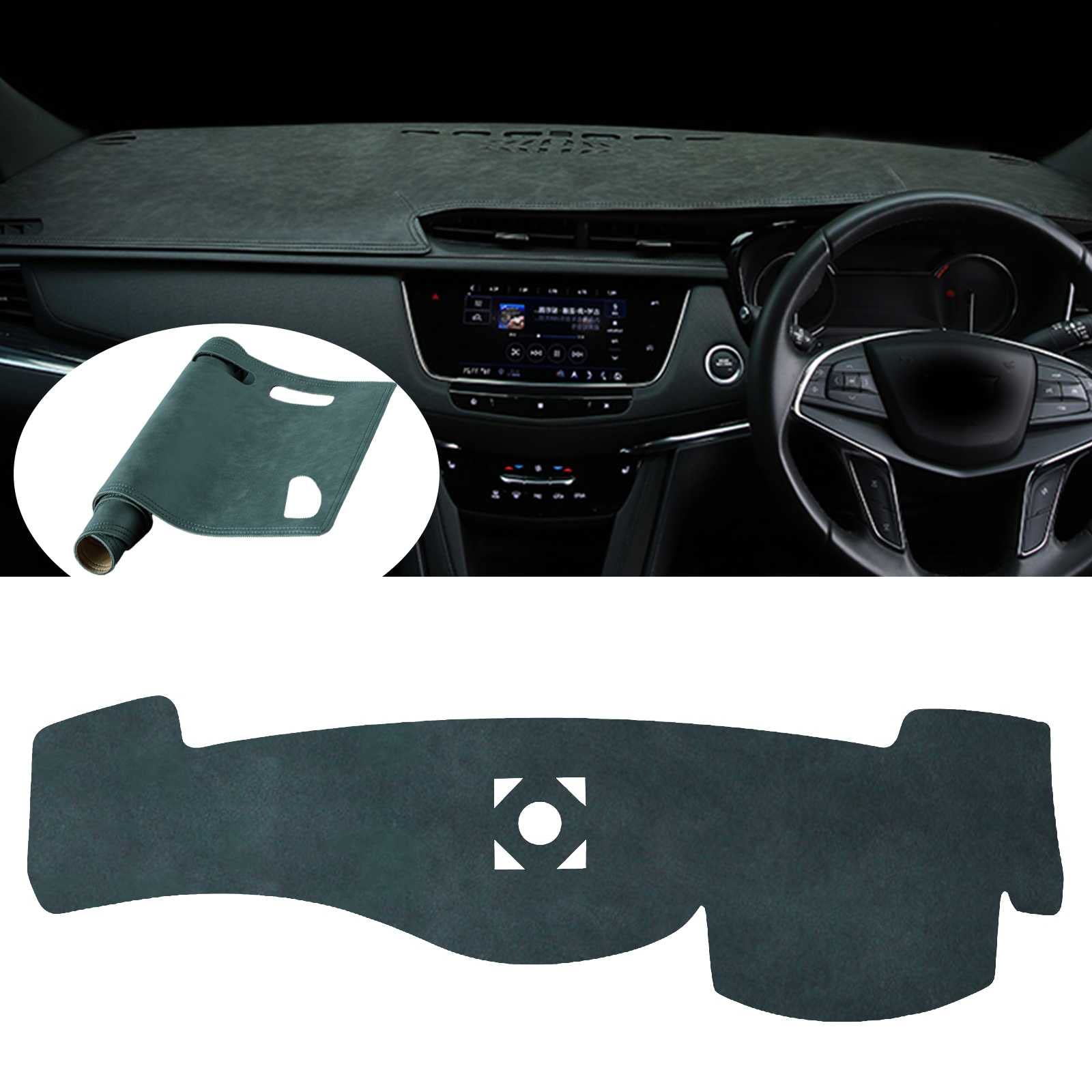 ダッシュボードマット 適合インフィニティG25 G35 G37 Q60 Q40 スカイライン V36 ダッシュボード 日焼け防止 マット ダッシュボードカバー 保護マット 車種専用設計 トセンターコンソール 内装パーツ インテリア アクセサリー 1Pセット深海レザー素材