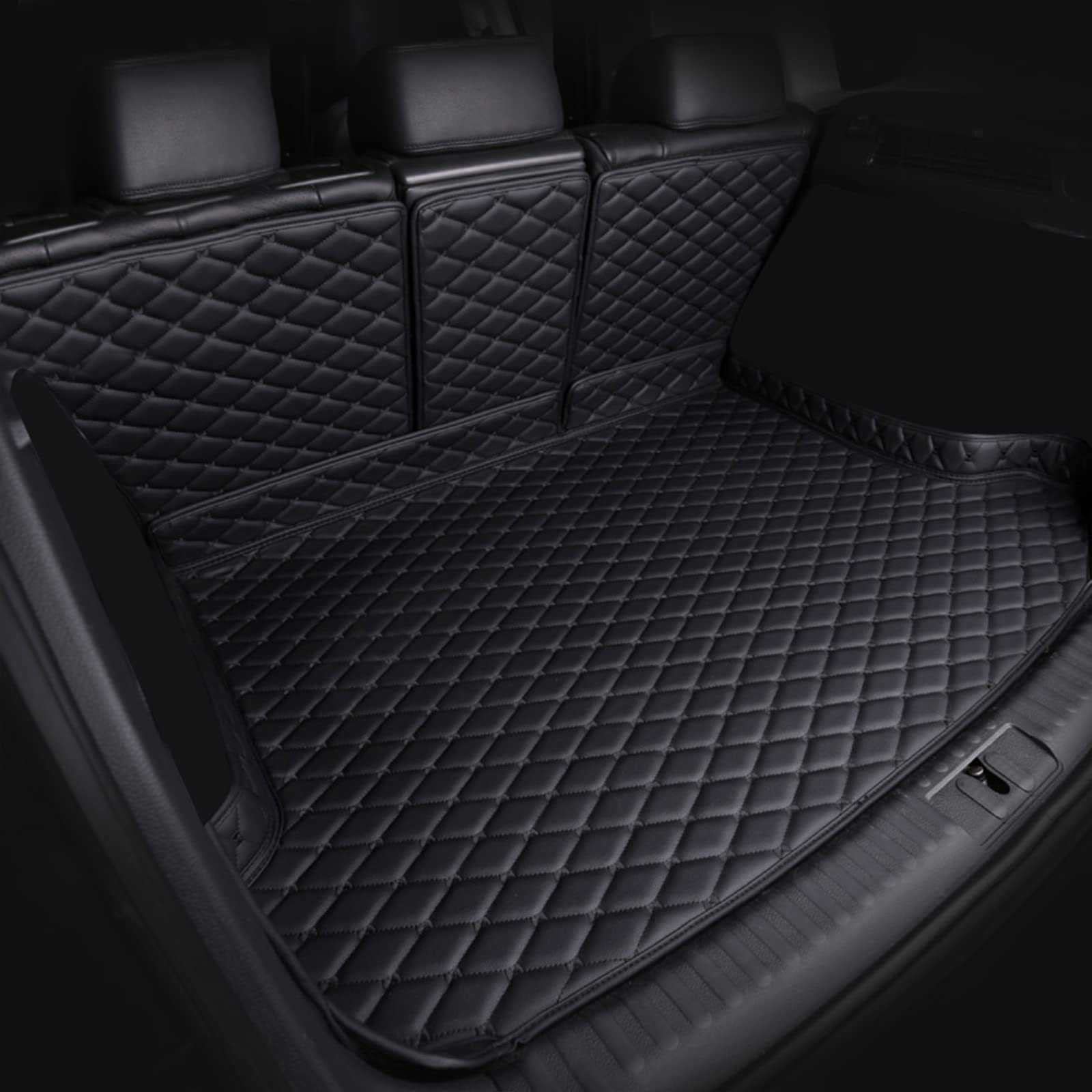 Alfa Romeo Stelvio 2017-2022年 トランクマットアルファロメオステルヴィオ トランクマット 3Dフルカバーカーゴマット トランクマット 品質保証 XPE レザーラゲージトレイ