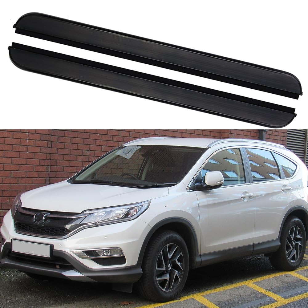 樂天商城 - サイドステップ ランニングボード ナーフバー サイドペダルプロテクター 2個 ホンダ CRV CR-V 2017-2022用