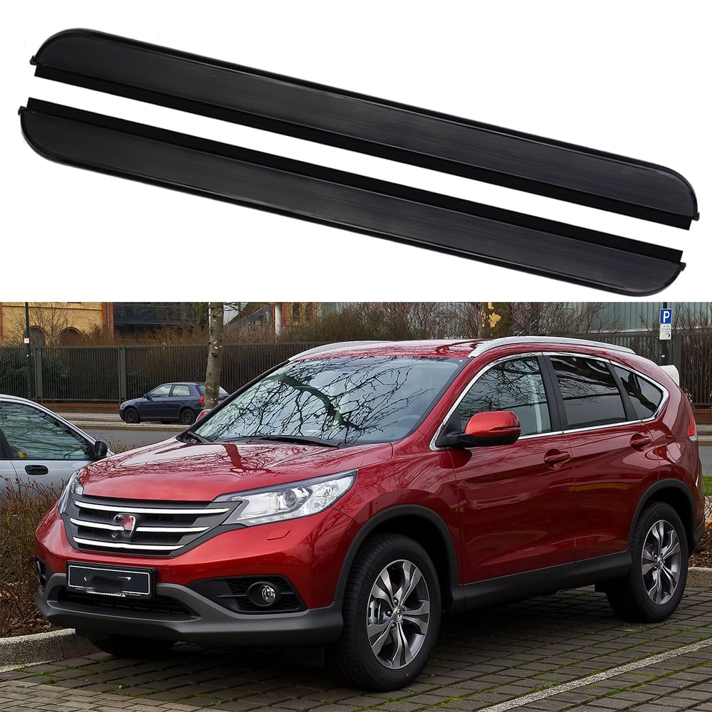 樂天商城 - サイドステップ ランニングボード ナーフバー サイドペダルプロテクター 2個 ホンダ CRV CR-V 2012-2016用