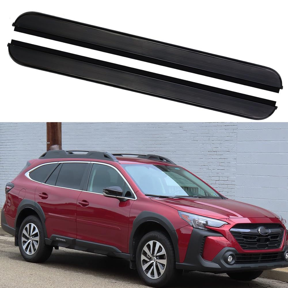 サイドステップ ランニングボード ナーフバー サイドペダルプロテクター スバルアウトバック2022-2024用(2.0)
