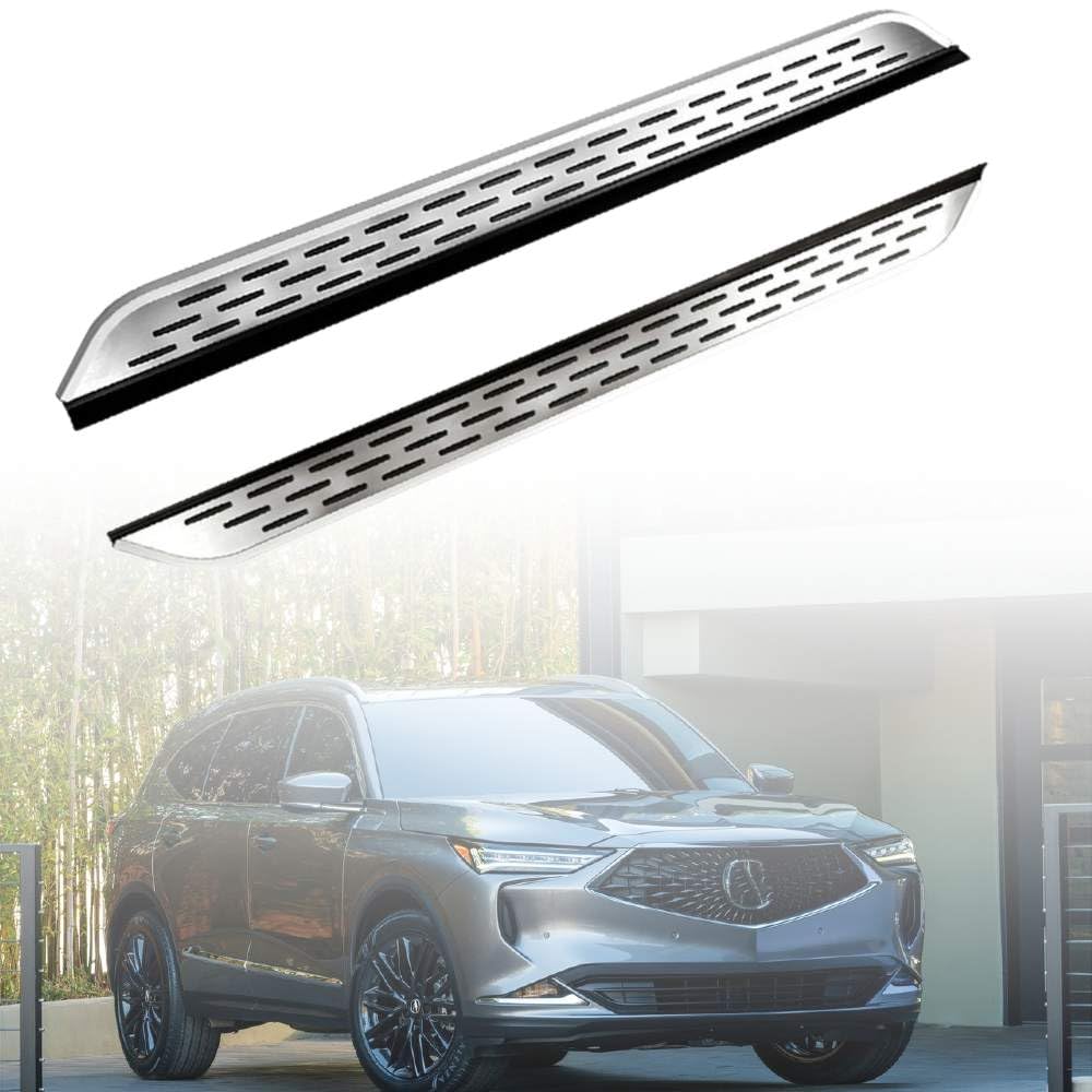 サイドステップ ランニングボード ナーフバー サイドペダルプロテクター Acura MDX 2022-2024(LH) 用 2個