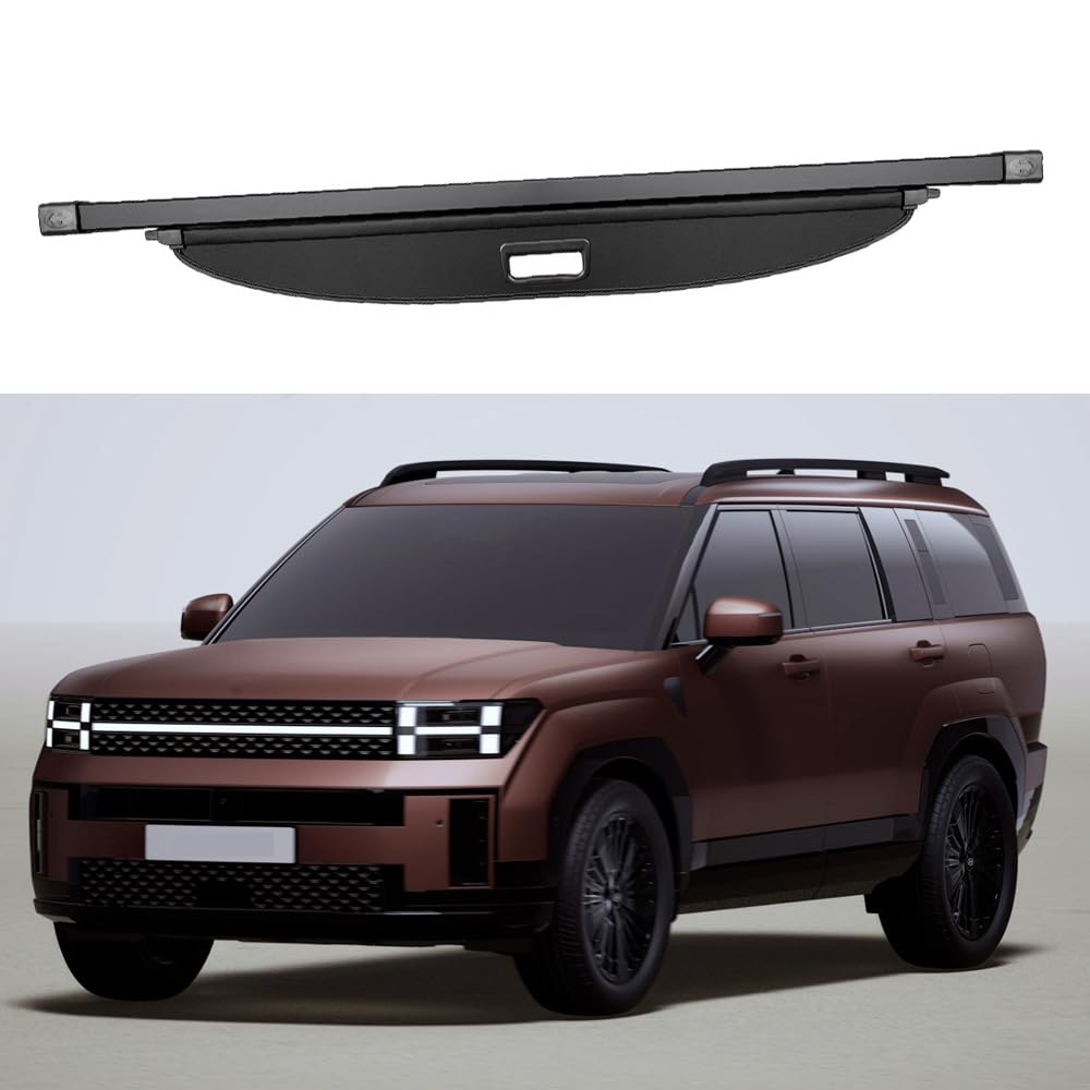 延長型 トランクカーゴカバー荷物カーゴシェードシールド ヒュンダイサンタフェ2024 2025用