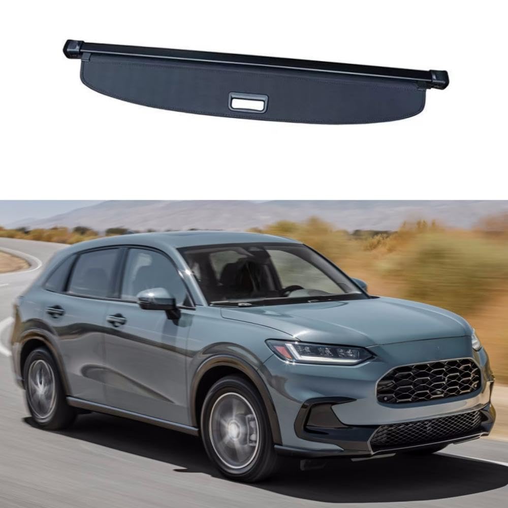 延長型 トランクカーゴカバー ラゲッジシェードシールド ホンダ HRV HR-V 2023 2024 キャンバス用