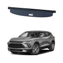 延長型 トランクカーゴカバーラゲッジシェードシールド シボレーブレザー2019-2024キャンバスに適合