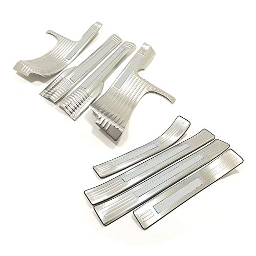 三菱 エクリプスクロス 「ECLIPSE CROSS」GK系 2018-2024 に適合 ドア スカッフプレート ステップガー..