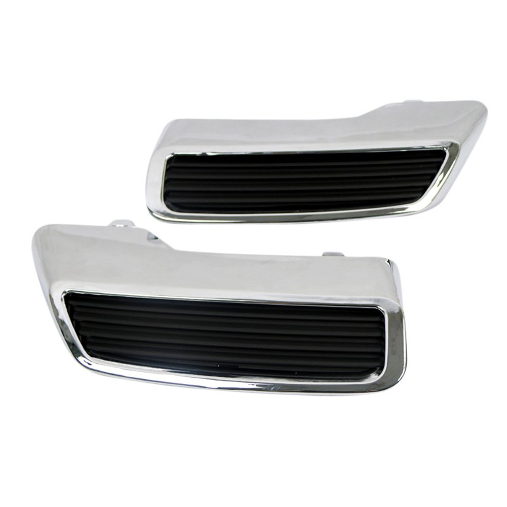 マフラー ガーニッシュ 排気パイプテールカバーリア排気マフラーエンドパイプカバーデコレーショントリム カバー リム 代替品 カバー ABS 2個 アリュール用 プジョー 3008/5008 Peugeot 2016-2023 に適合