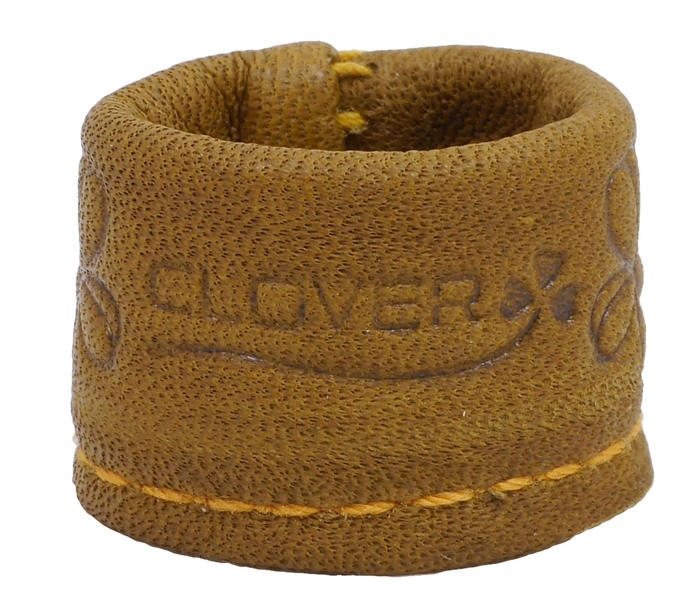 スタイル：指ぬき◆商品名：Clover レザー指ぬき S商品モデル番号:56-811製品サイズ:6.5 x 12.5 x 2 cm三重皮作業がはかどる快適指ぬき作業がはかどる幅広タイプ。柔らかな着用感の指貫。安心の三重皮で、全周使用可能。