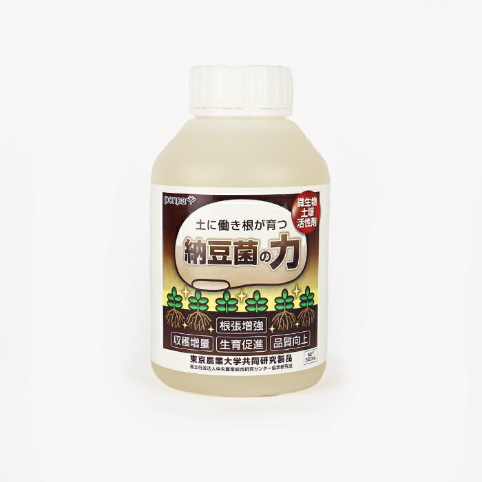 納豆菌の力 500ml【ネギ参謀（埼玉県深谷市）】【送料無料】