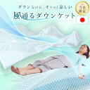 当社限定 ダウンケット シングル ダウン90% 高通気 冷感素材 夏の羽毛布団 肌掛け布団 羽毛 羽毛肌掛け布団 シングルロング 150×210cm 肌布団 春...