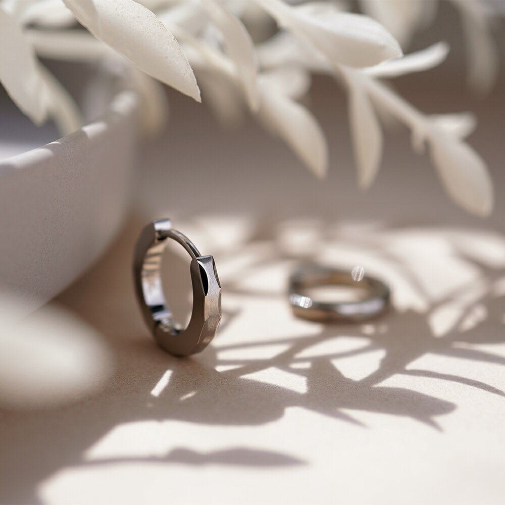 ピアス 金属アレルギー対応 セカンドピアス ファーストピアス レディース 誕生日 プレゼント ステンレス316L フープ 輪 輪っか 中折れ 平打 ピアス 2×...