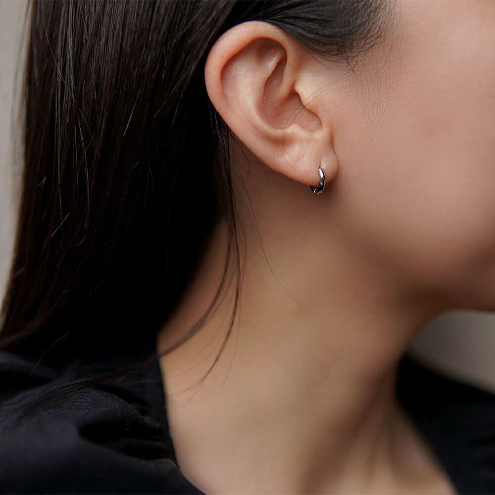ピアス 金属アレルギー対応 セカンドピアス ファーストピアス レディース 誕生日 プレゼント ステンレス316L フープ 輪 輪っか 中折れ パイプ ピアス 2...