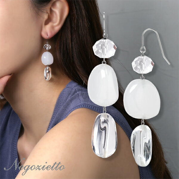 ピアス 金属アレルギー対応 セカンドピアス ファーストピアス レディース 誕生日 プレゼント ステンレス316L フック ワイヤーフック ピアス アクリル[両耳用]