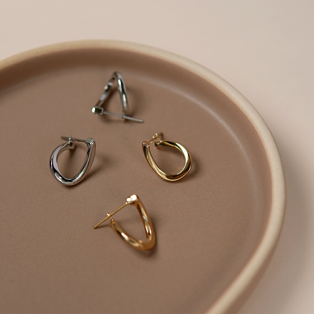 ピアス 金属アレルギー対応 セカンドピアス ファーストピアス レディース 誕生日 プレゼント ステンレス316L フープ 輪 輪っか スナップ ピアス 遮断機[...