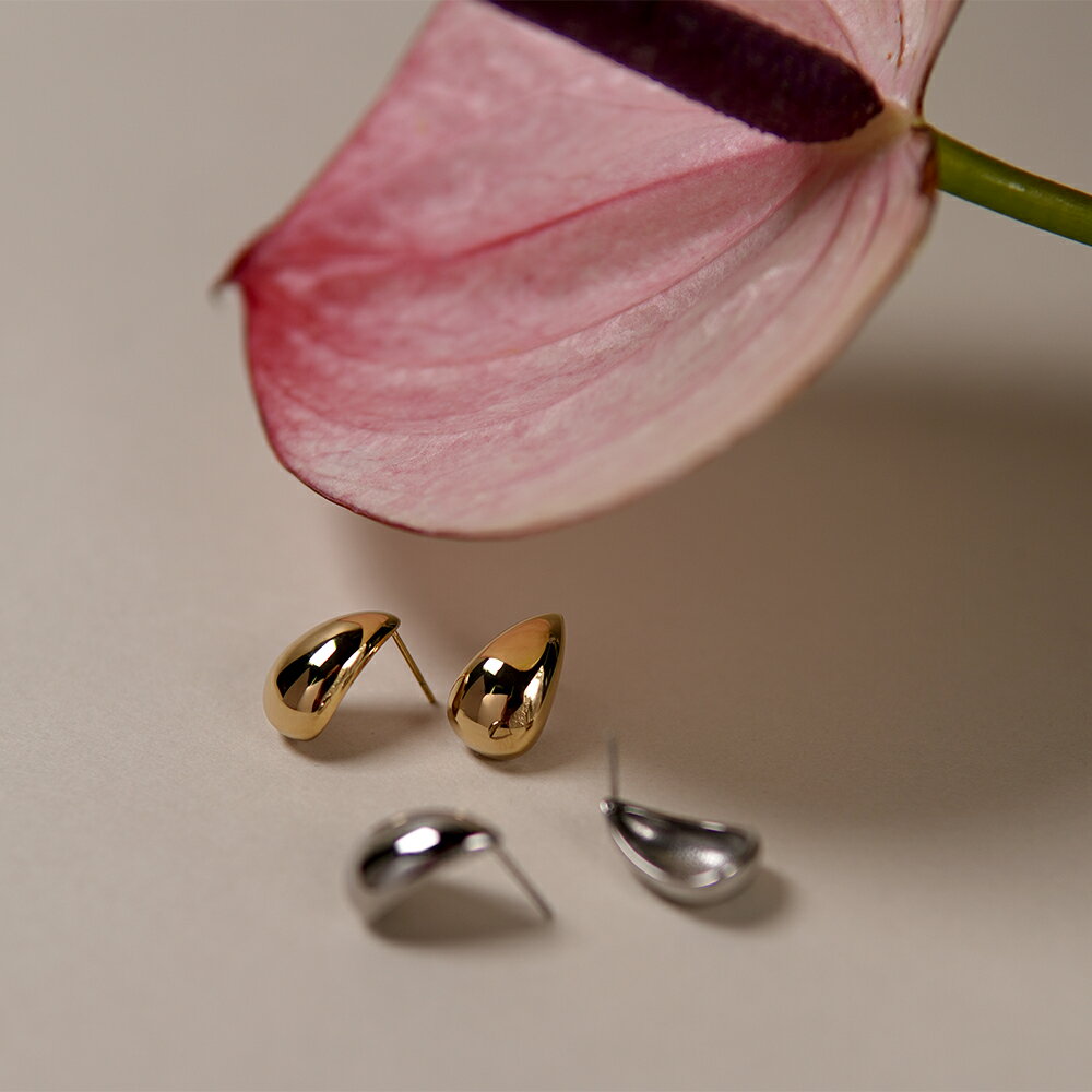 [20%OFFクーポン利用で￥3,520][両耳用]ピアス 金属アレルギー対応 ピアス セカンドピアス ファーストピアス メンズピアス キャッチ スタッド ステンレス 316L ピアス ツユのサムネイル