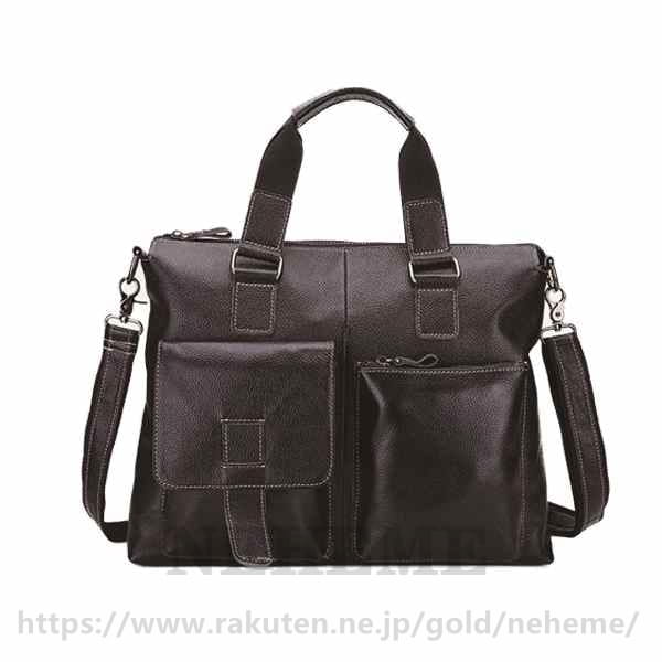ショルダーバッグ ビジネスバッグ 牛革 鞄 斜めがけ 肩掛け 通勤 通学 大人 高校生 メンズ レディース ..