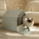 送料無料 猫 トイレ キャットトイレ ホウスタイプ house マットなし 散らかりにくいネコトイレ 本体 フルカバー 猫トイレ お掃除簡単 飛び散りにくい 大...