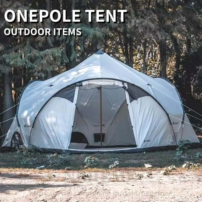 ワンポールテント キャンプテント 大型テント ベル型 テント 5~8人用テント テント ベルテント ティピ..