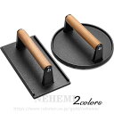 極厚鉄板 ミートプレッサー BBQ アウトドア ミートプレス 肉押え アウトドアグッズ バーベキュー用品 網焼きプレート 鉄板焼プレート 焼肉プレート 焼き肉 焼き鳥 キャンプ用品