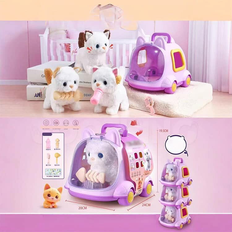 いぬ 動くぬいぐるみ 電子ペット 歩く 子供 うさぎ カピバラ 電子ペット 鳴く 猫 ...