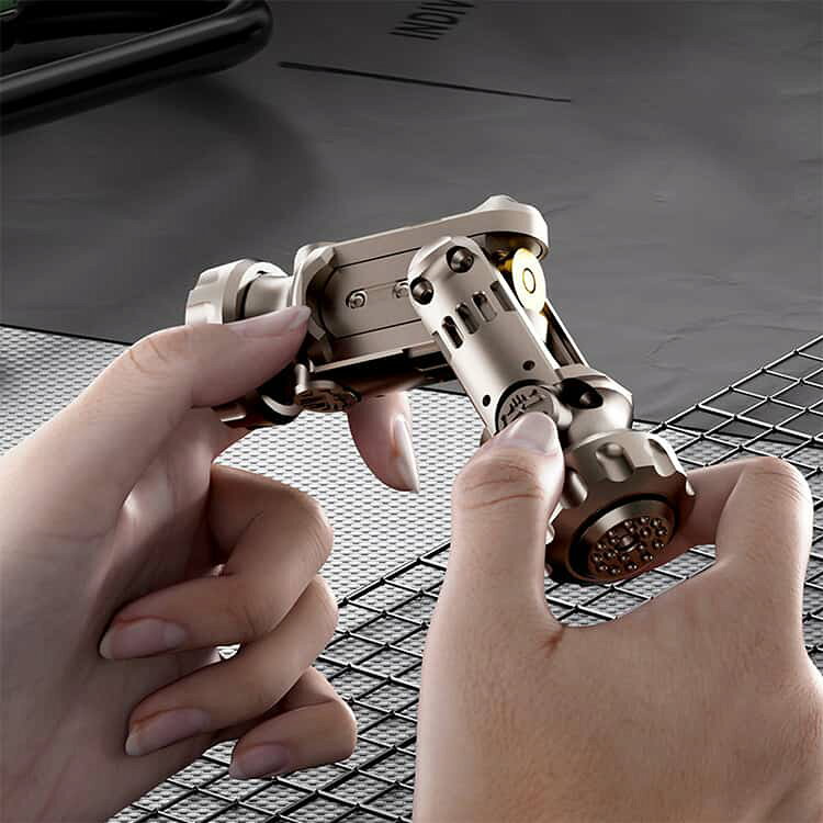 ハンドスピナー 暇つぶし ストレス解消 グッズ ハンドヘルド フィジェットトイ 合金製 回転 ハンドヘルド ギミック 折りたたみ コンパクト ポータブル メタル 高質感 スタイリッシュ 集中力向上 リラックス 大人用 訓練 ガジェット おもちゃ neighbor111-10010300 neighbor サンプル画像3