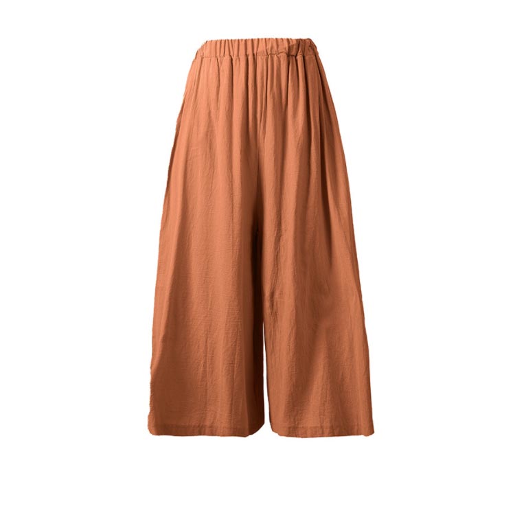 ワイドパンツ レディース ガウチョパンツ スカーチョ フレアパンツ ボトムス 体型...