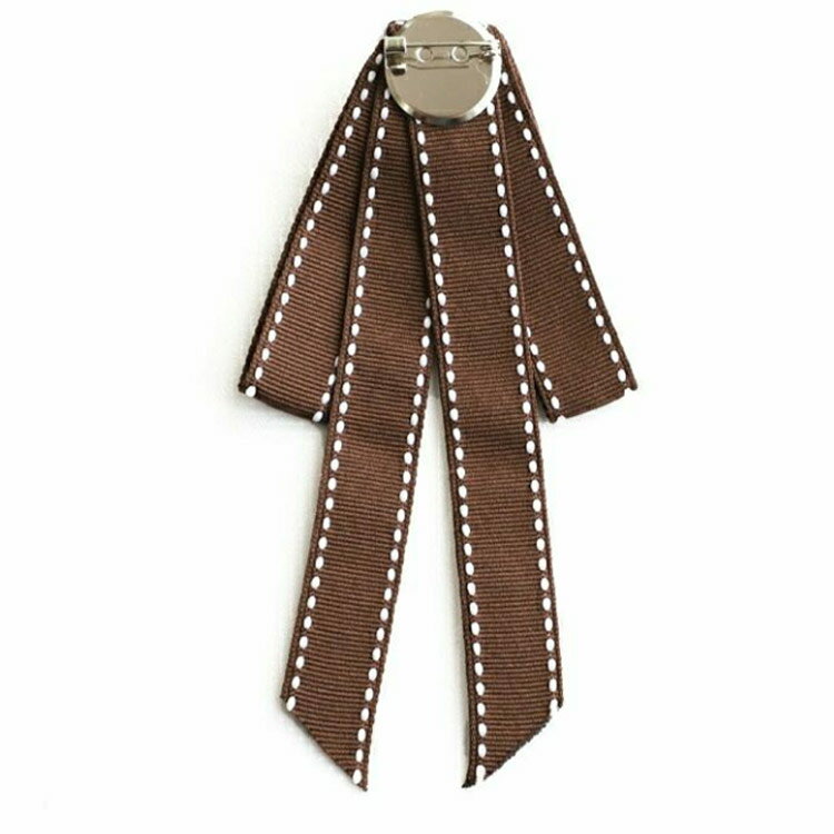 スクールリボン レディース 制服リボン 蝶結び ブローチ リボンタイ 女子 学生服 リボン 学院風 ファション小物 アクセサリー シンプル 可愛い 中学生 高校生 発表会 入学式 卒業式 通学