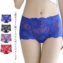 総レースショーツ レディース 伸縮性 ひびきにくい 3枚セット 女性用 下着 インナー フィット感 柔らか ランジェリー 下着 ストレッチ 送料無料 L XL ...