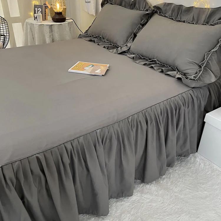 布団カバー シングル 3点セット 掛け布団カバー ベッドカバー 枕カバー シーツ ベッドシーツ 寝具カバーセット 可愛い 女の子 おしゃれ フリル付き ピーチスキン加工 洋式和式兼用 洗い替え 速乾タイプ