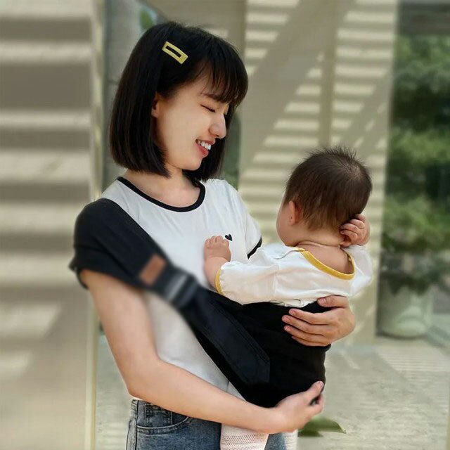 2way ベビースリング 抱っこ紐 コンパクト ヒップシート 送料無料 片手抱っこ 新生児 横抱き 対面抱っこ 多機能 ベルト 男女兼用 ベビーキャリア 授乳 2