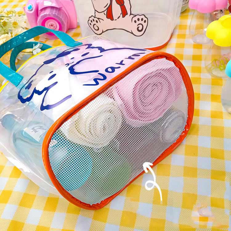 【送料無料】プールバッグ 女の子 男の子 キッズ 子供用 ビーチバッグ トート型 ク...