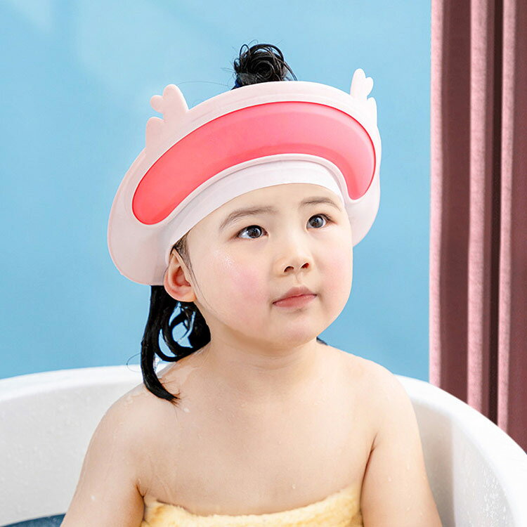 シャンプーハット 水遊び 快適 調整可能 お風呂 ベビー 赤ちゃん 子供 バスグッズ 子ども こども お風呂用品 子供用 シャンプーグッズ 防水 ブルー バスタイム 特価 かわいい シャワーキャップ レッド バス用品 可愛い