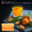 [半額 送料無料 5380円→2690円！お気入りに登録推奨] オレンジジュース みかんジュース ストレート ジュース 100%ジュース 1000ml×3本 3L 御中元 お中元 内祝 ギフト プレゼント セット まる搾りみかん 果汁100% 果肉 つぶつぶ みかん 20~30個 あす楽