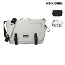 【公式】NEIKIDNIS RE/COR™ PRIME MESSENGER BAG|グレージュ|大容量・旅行・学生・通勤・日常使い・ノートパソコン収納・メッセンジャー/ショルダーバッグ(4)
