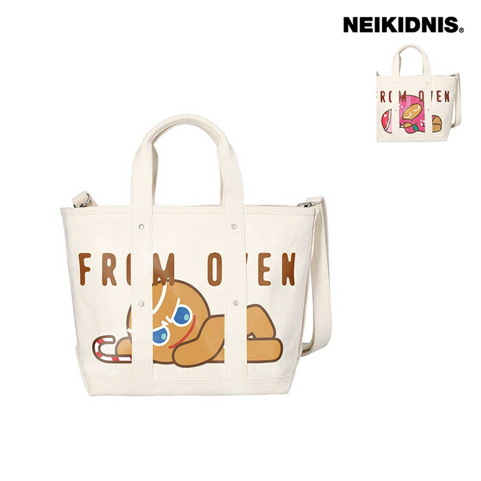 【公式】NEIKIDNIS × クッキーラン｜ジンジャーブレイブ トートバッグ スモール (GINGER BRAVE TOTE BA..