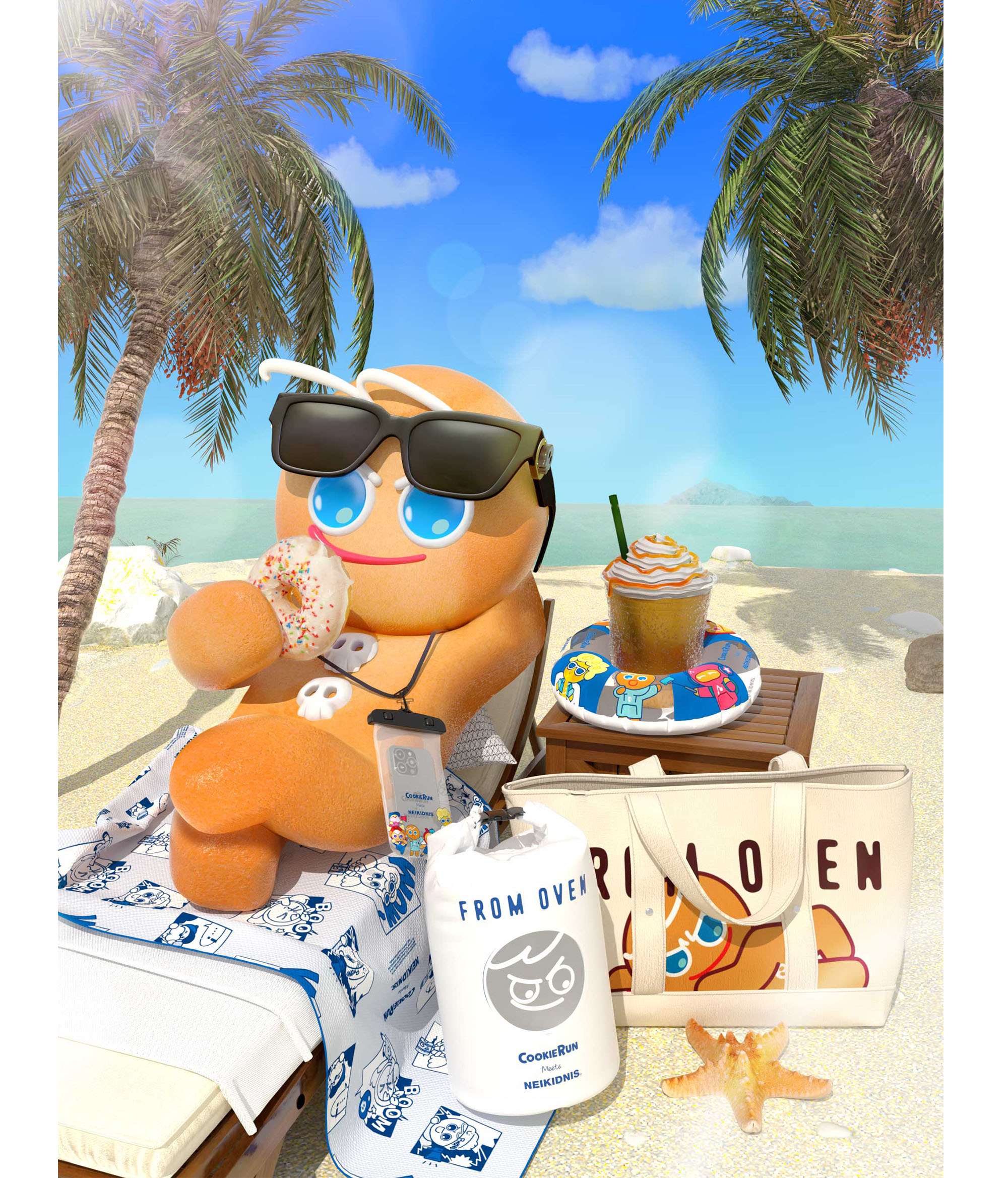 �ڸ�����NEIKIDNIS �� ���å������å��ޡ����ɥ٥���㡼�ѥå����� (SUMMER ADVENTURE PACKAGE)�òƤΥ��������������ƥ��ӥƥ��ѥå������åɥ饤�Хå����ɿ她�ޥۥ������åӡ���������