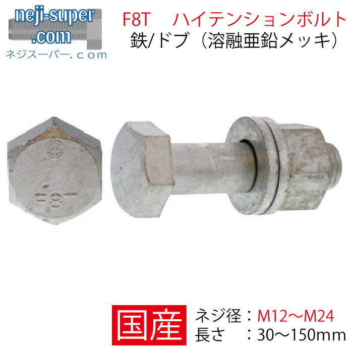 鉄 キャップ(半) M14x150 三価クロメート 【4個入】