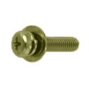 鉄 (+)ナベP=3 M6x30 クロメート 【300個入】