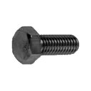 鉄 六角ボルト(全ねじ) M8x25 三価黒 【300個入】