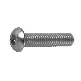 ステンレス ボタンキャップ(UNC) 1/4-20x3/8