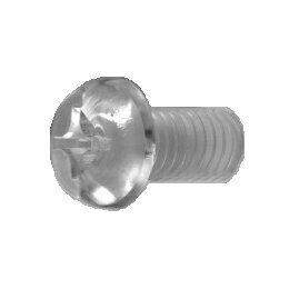 ポリカーボ (+)ナベ小ねじ M4x12