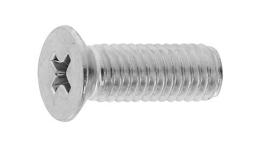 (+)皿小ねじ 小頭【1000個】(+)サラコ D=10 コアタマ 6 X 6 標準(または鉄) / 三価ステンコート