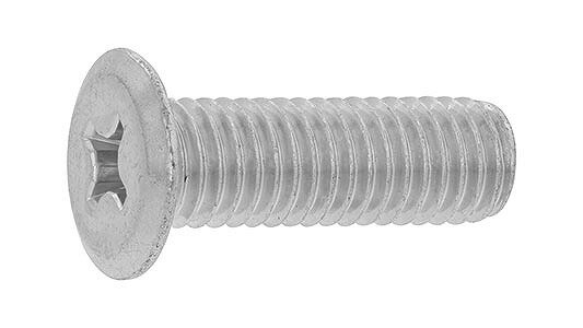 (+)スリムヘッド小ねじ【1000個】(+)スリムヘッドコネジ 4 X 6 標準(または鉄) / 三価ステンコート